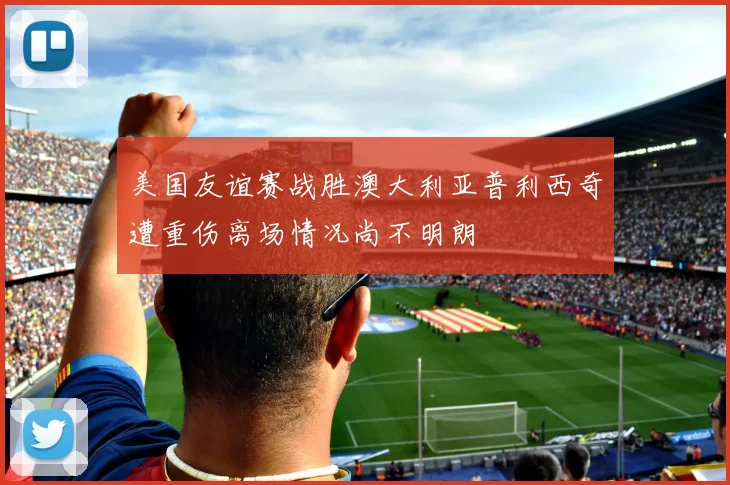 美国友谊赛战胜澳大利亚普利西奇遭重伤离场情况尚不明朗